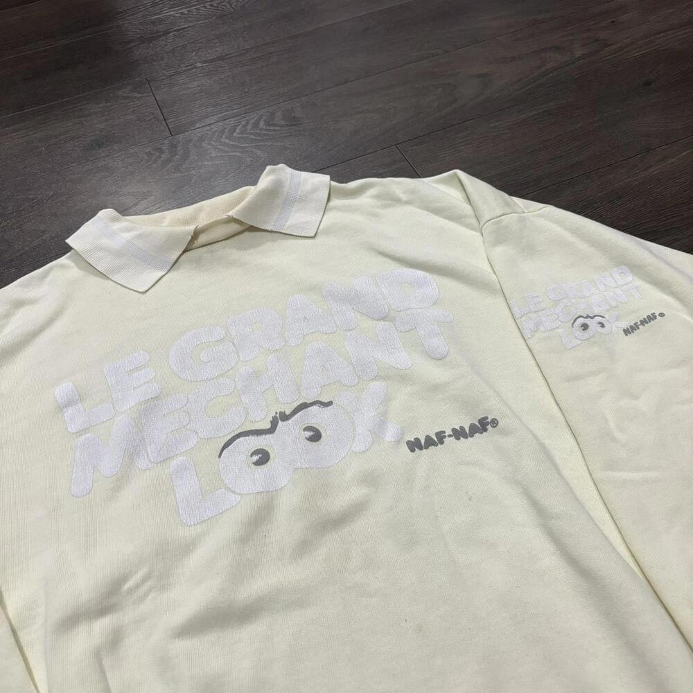 vintage Naf Naf Paris le grand merchant look sweatshirt L